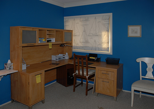2nd bedroom office area