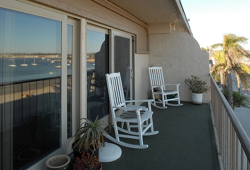 balcony view