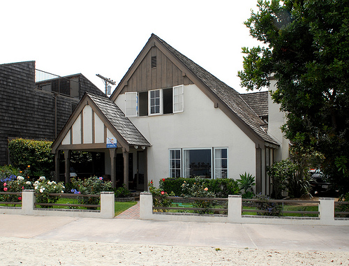 outside of house