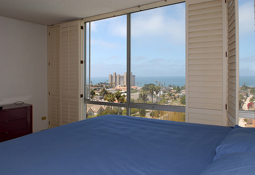 Master bedroom with ocean view Master bedroom with ocean view