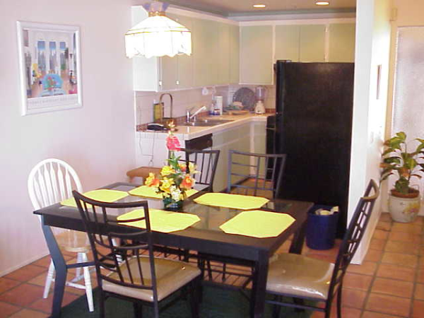 dining room and kitchen dining room and kitchen