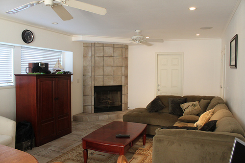 living room showing fireplace living room showing fireplace