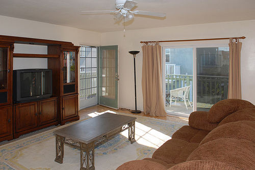 living room with view of balcony living room with view of balcony