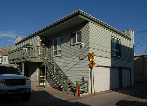 outside of building