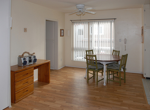 dining room view from living room