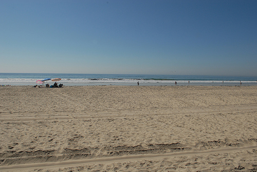 beach view from patio