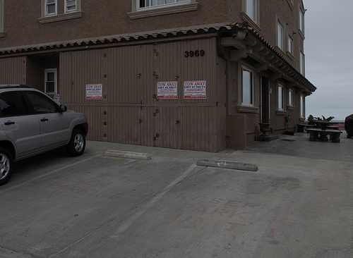 outside parking
