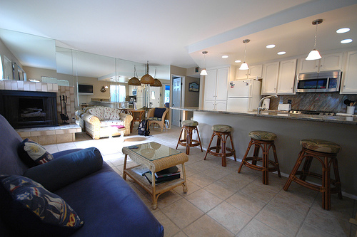 living room facing kitchen living room facing kitchen