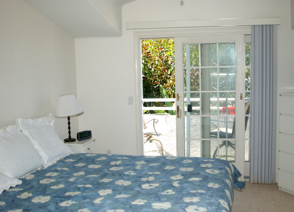 Master Bedroom with Slider