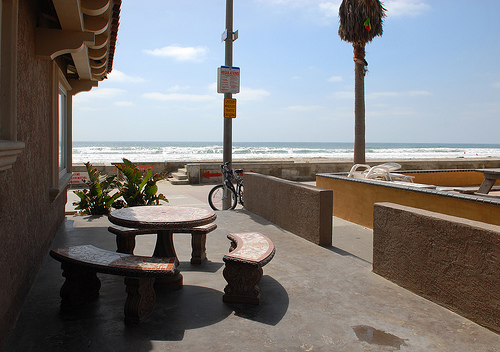 ground floor patio with ocean view ground floor patio with ocean view