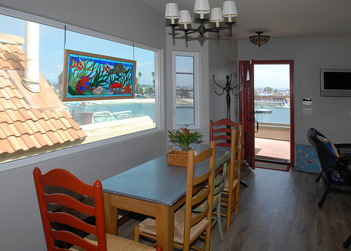 dining table with view