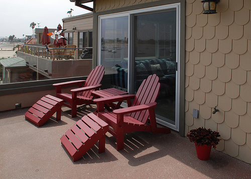 front balcony