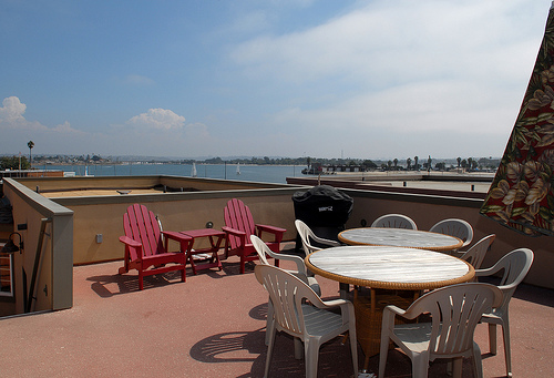 rooftop deck