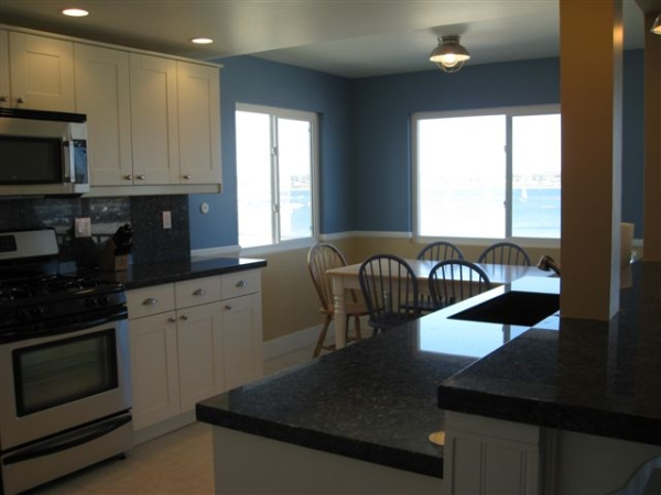 kitchen with dining room