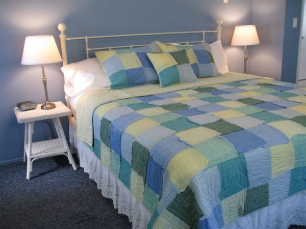 master bedroom with king